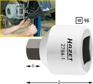 SCREWDRIVER SOCKET i gruppen Hazet.se hos AD Butik rebro / Wallin & Stackeflt (2784-1)